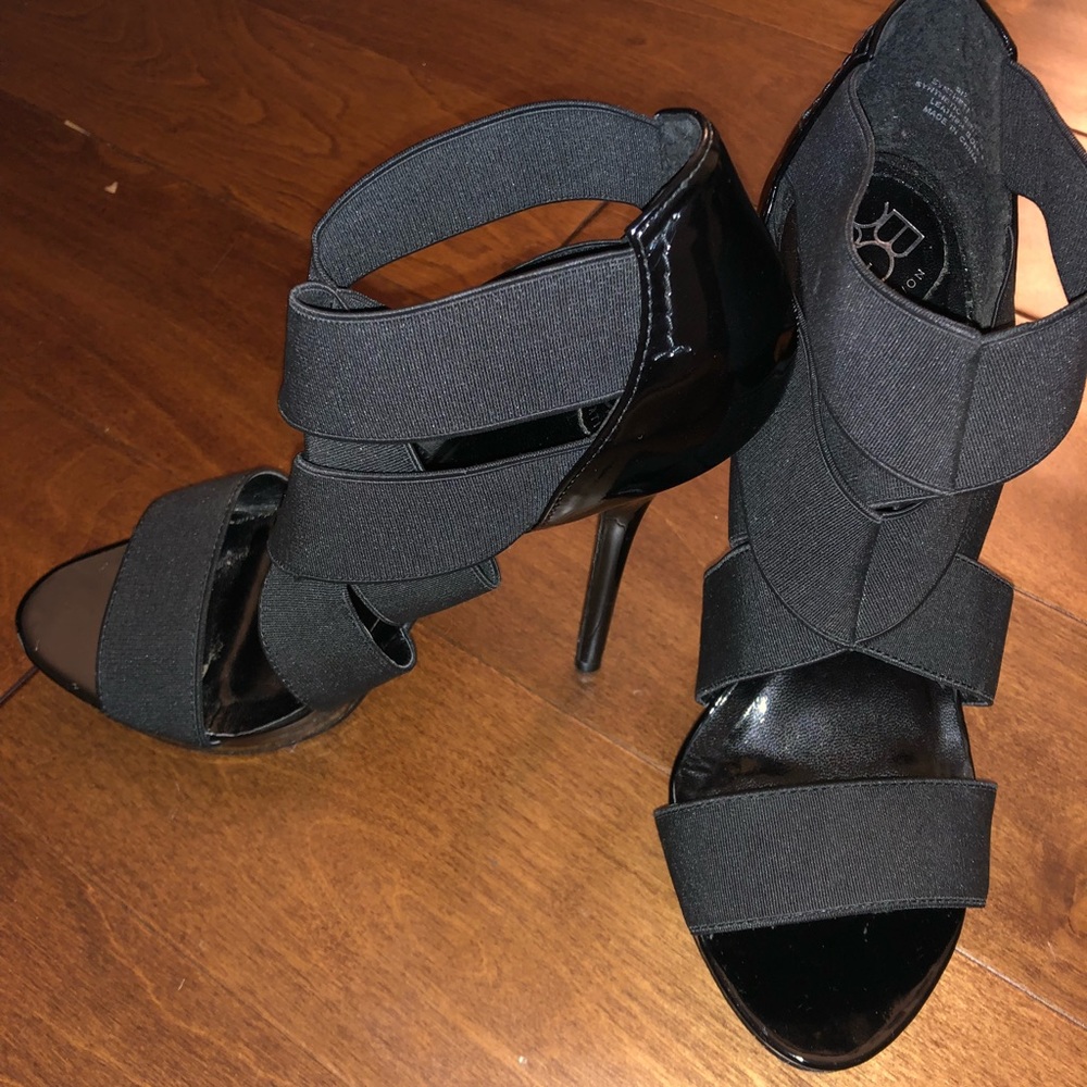BCBG strappy stiletto sandals